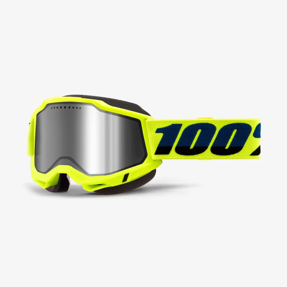 100-accuri-2-snowmobile-brille-neon-yellow-mirror image 1