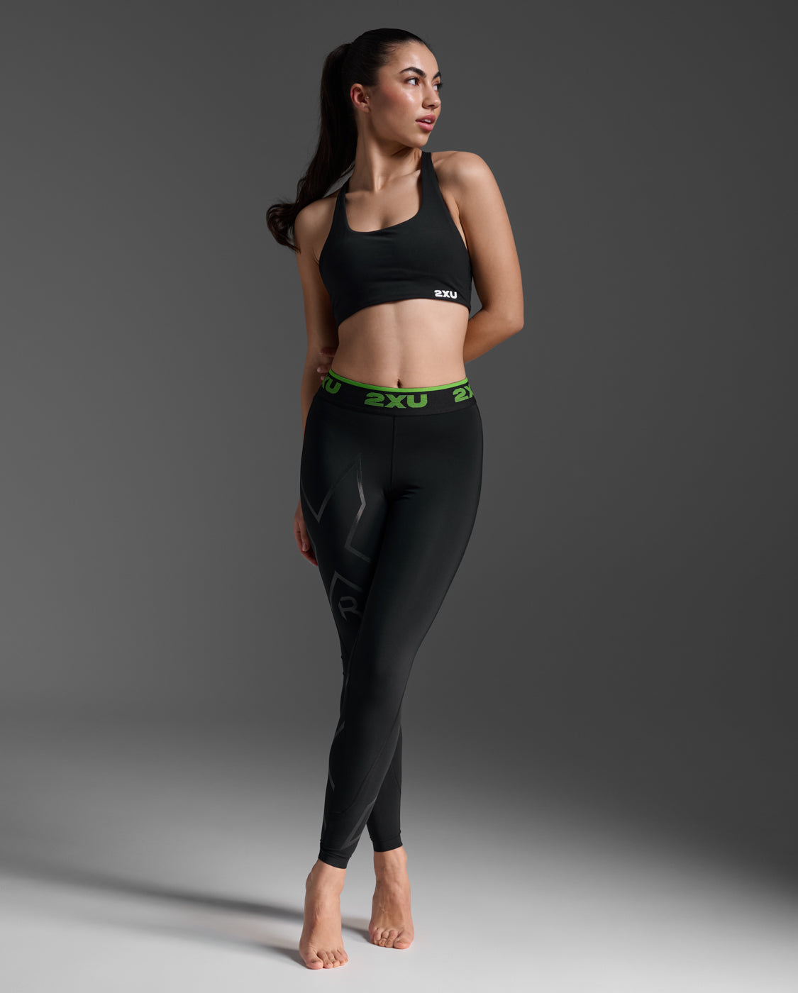 2xu-refresh-recovery-tights-black-kompression-stark image 1