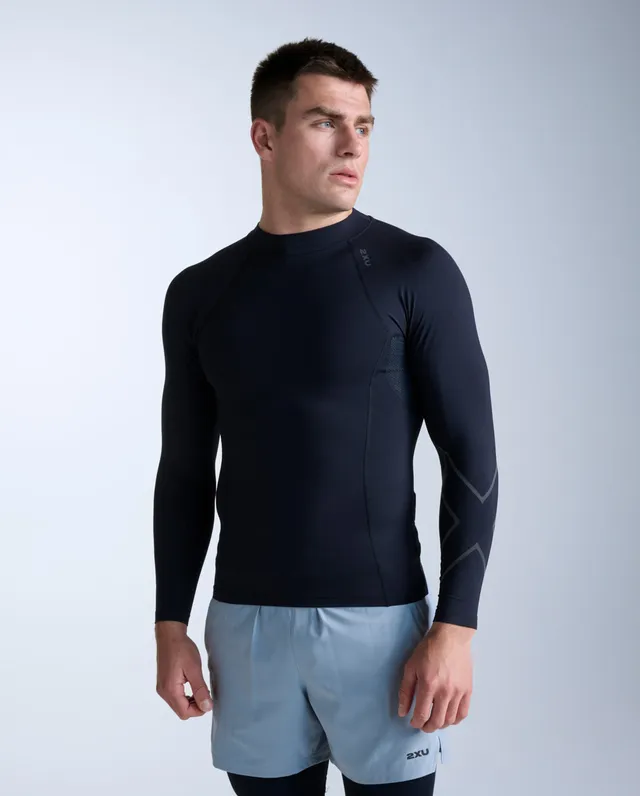 2xu-ignition-compression-longsleeve-herren-black image 1