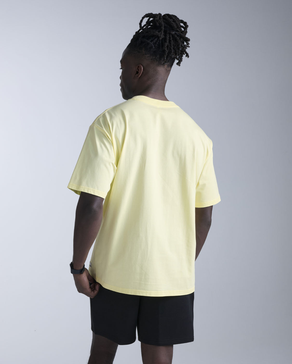 2xu-ez-oversized-organic-cotton-tee-t-shirt-lemon-ice-bio-baumwolle image 3