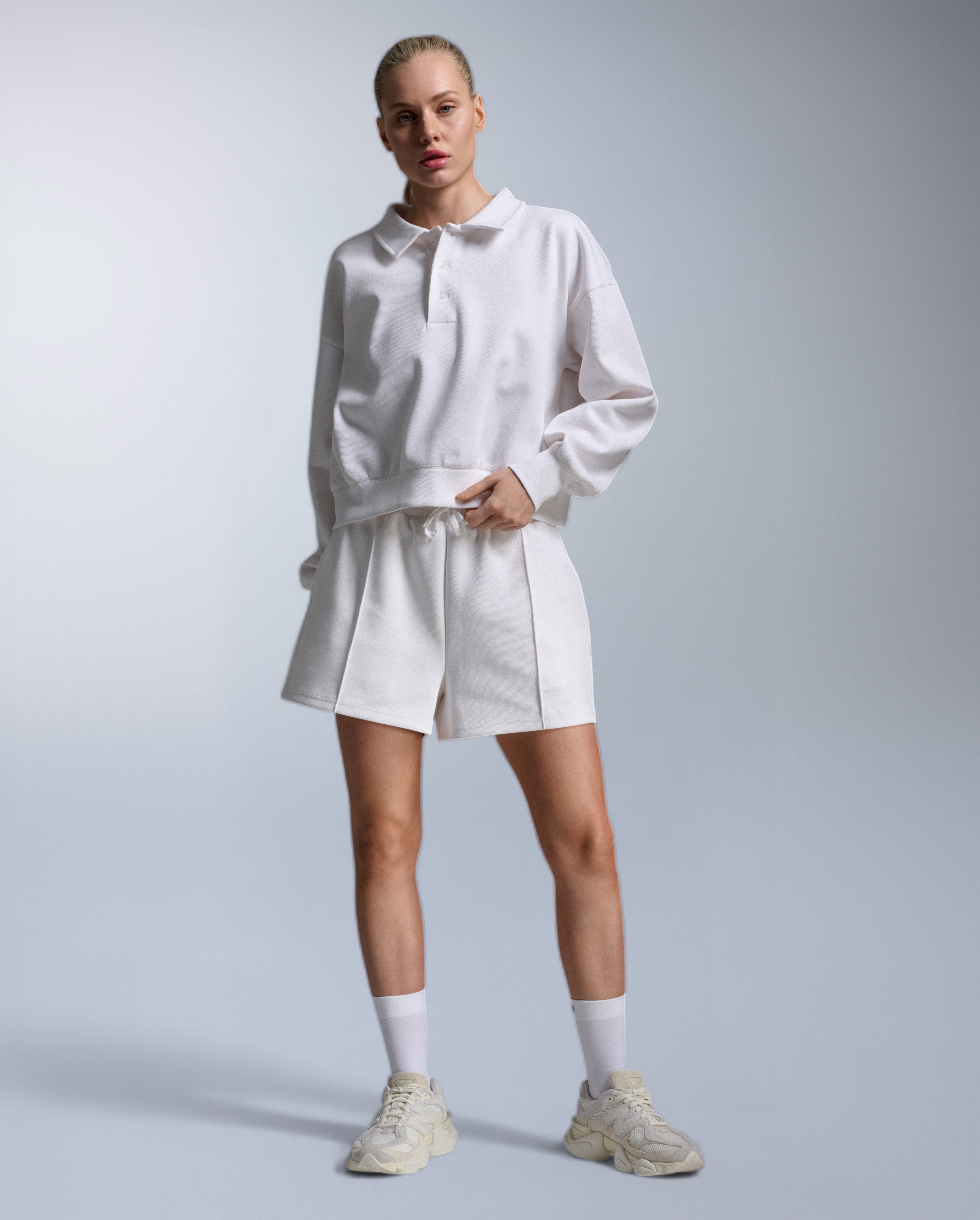 2xu-signature-ribflow-pique-polo-damen-polo-wei-relaxed image 4