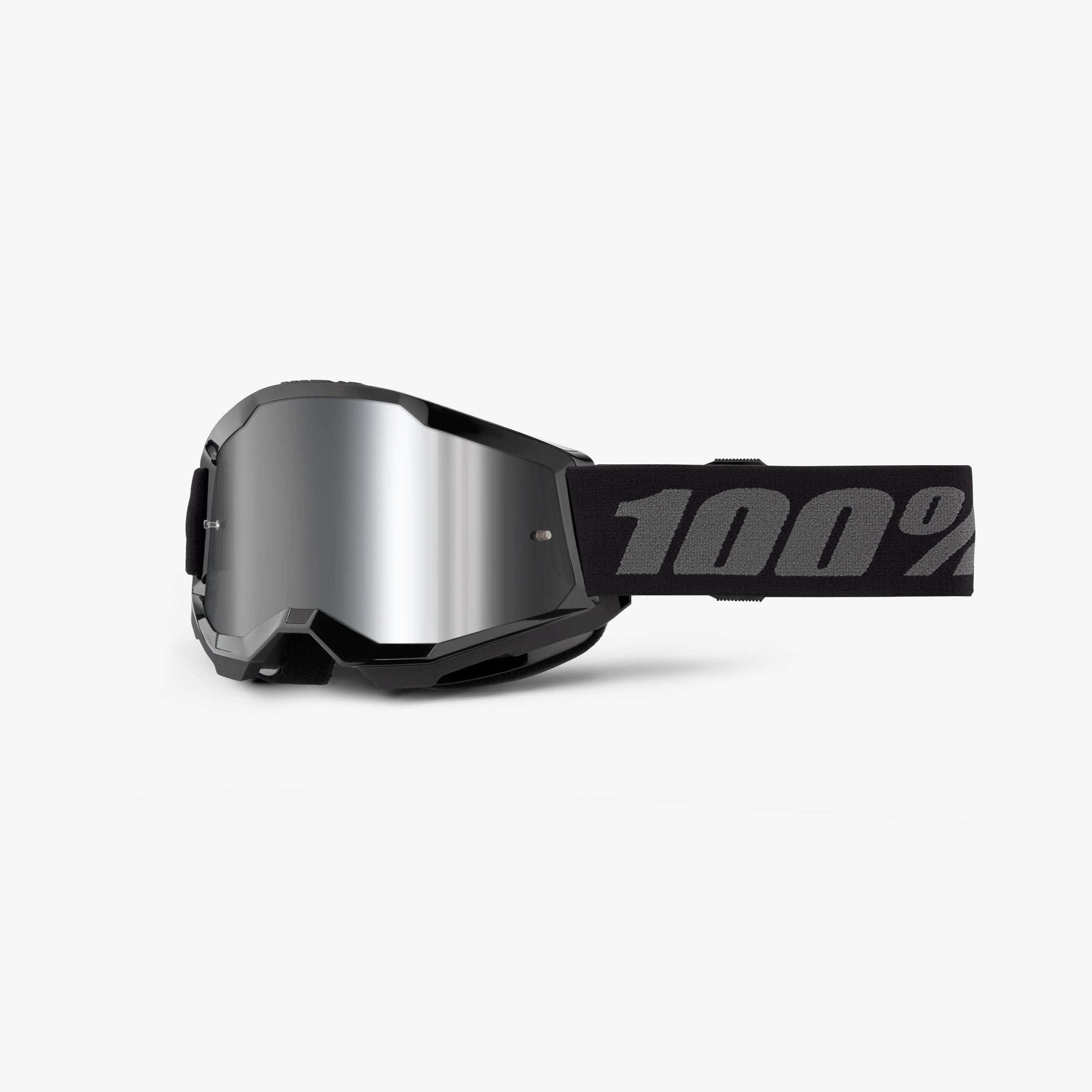 100-strata-2-junior-goggle-black-grey-clear image 1