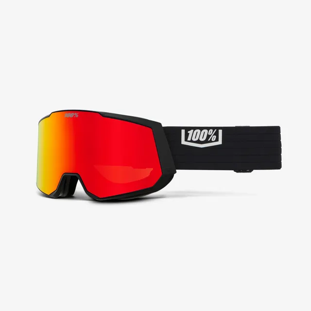 100-snowcraft-xl-hiper-skibrille-black-red image 1