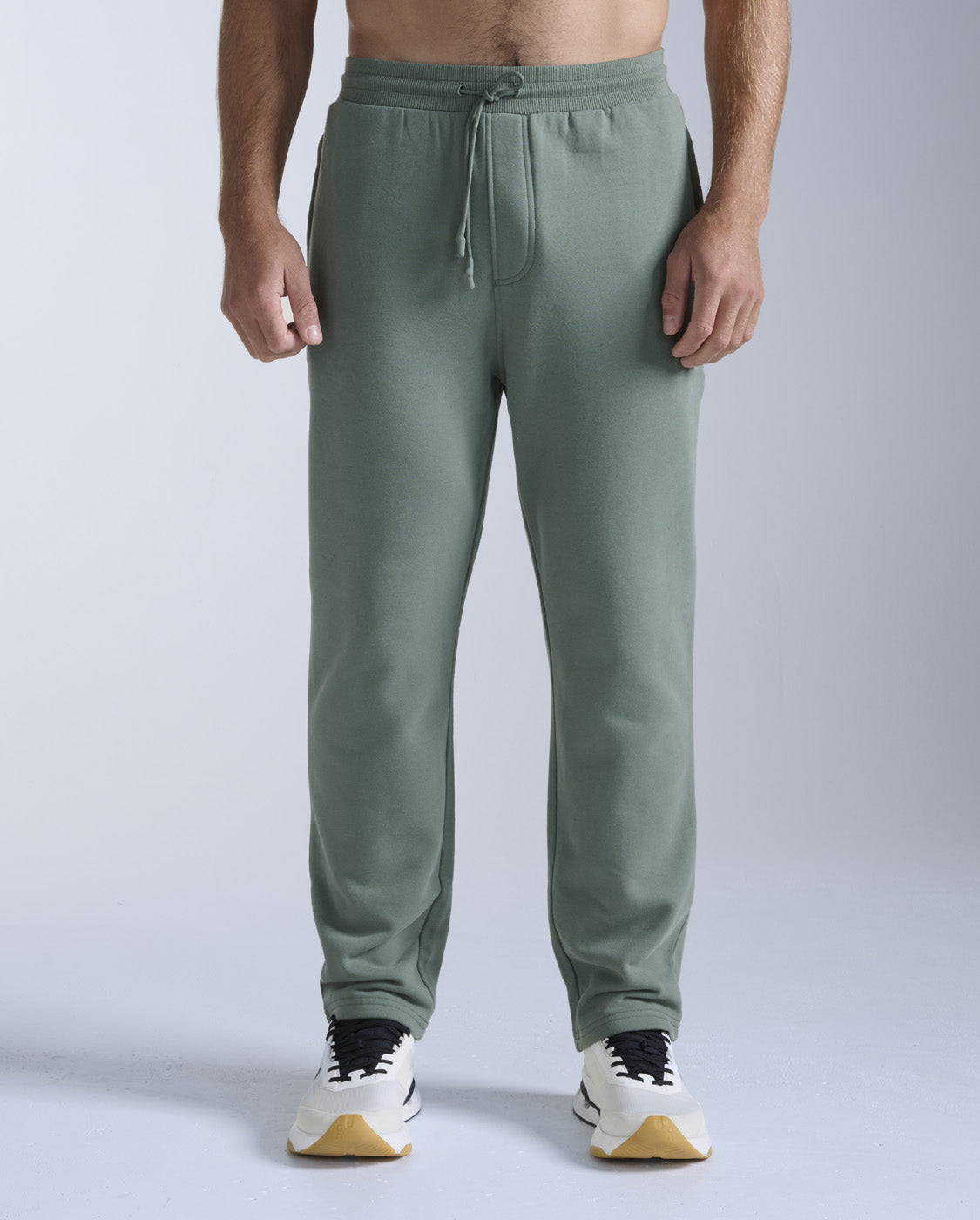 2xu-ez-straight-leg-organic-cotton-trackpants-herren-fern-bio image 1