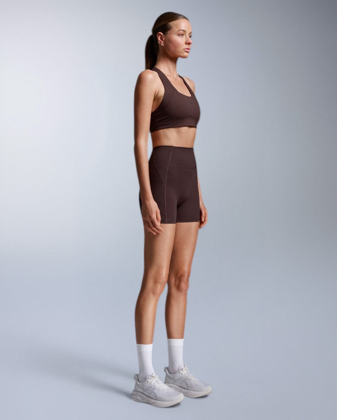 2xu-flex-hi-rise-shorts-damen-bark-4-inch-kompression image 5