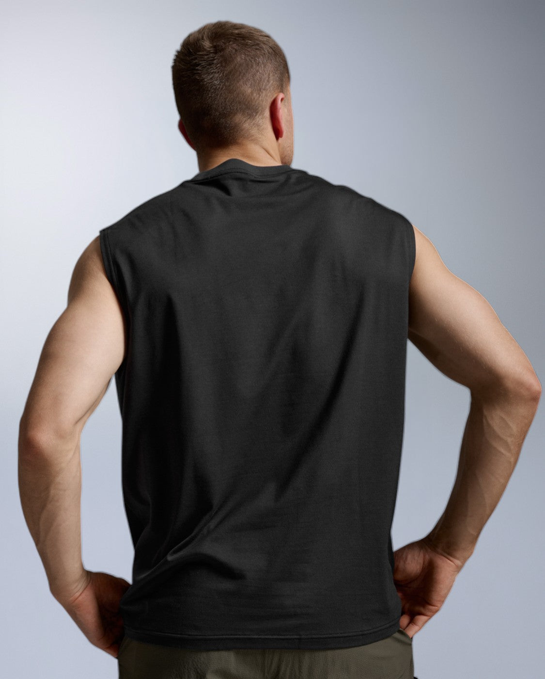 2xu-motion-oversized-tencel-tanktop-herren-schwarz-atmungsaktiv image 3