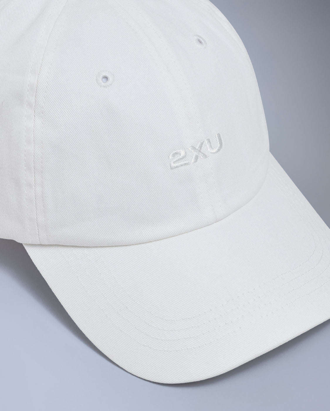 2xu-signature-cap-chalk-baumwolle-6-panel image 4
