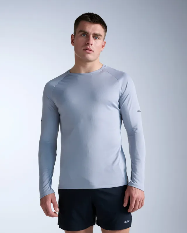 2xu-aero-long-sleeve-laufshirt-weathervane-herren image 1