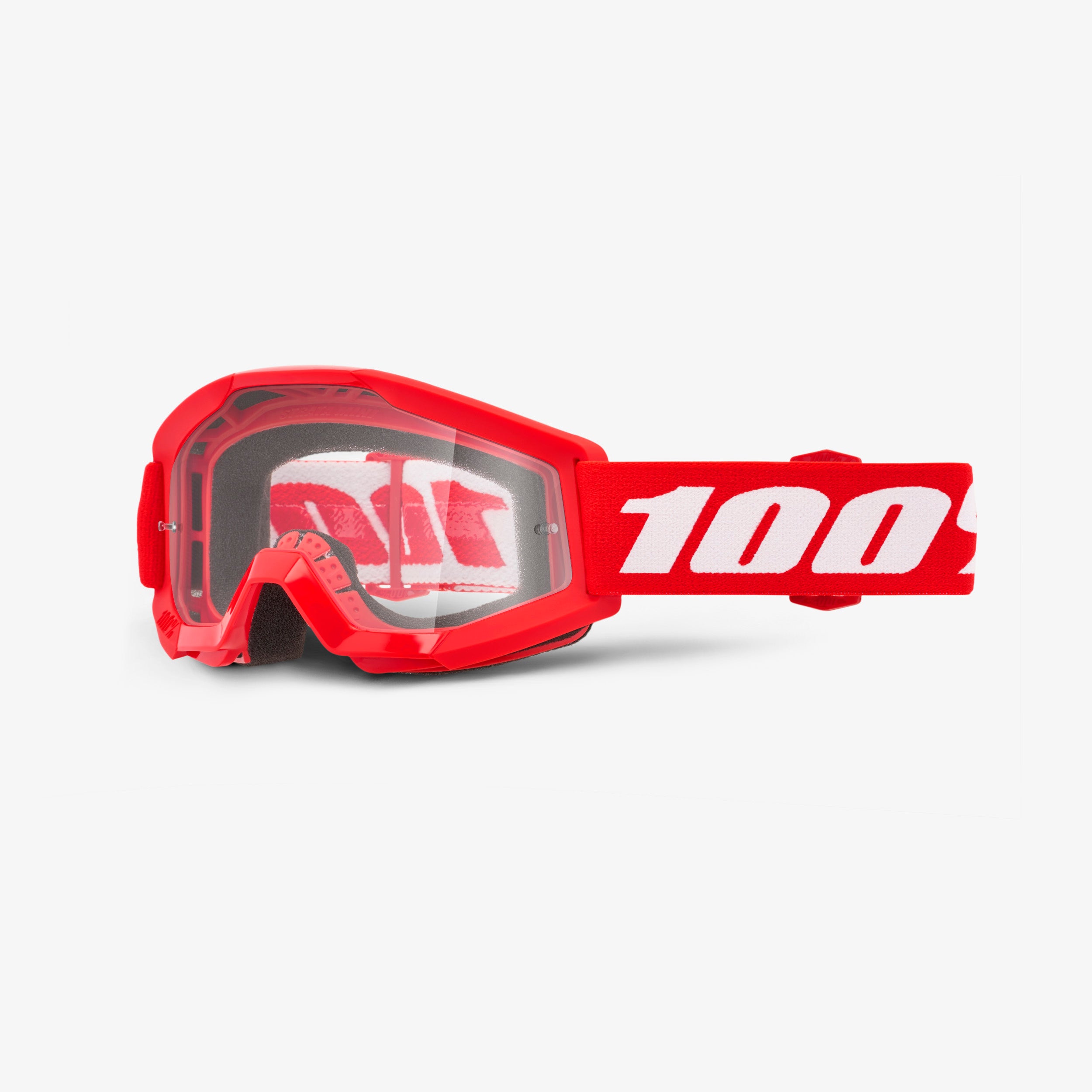 100-strata-2-mini-goggle-red-jugend-motocross-brille image 1