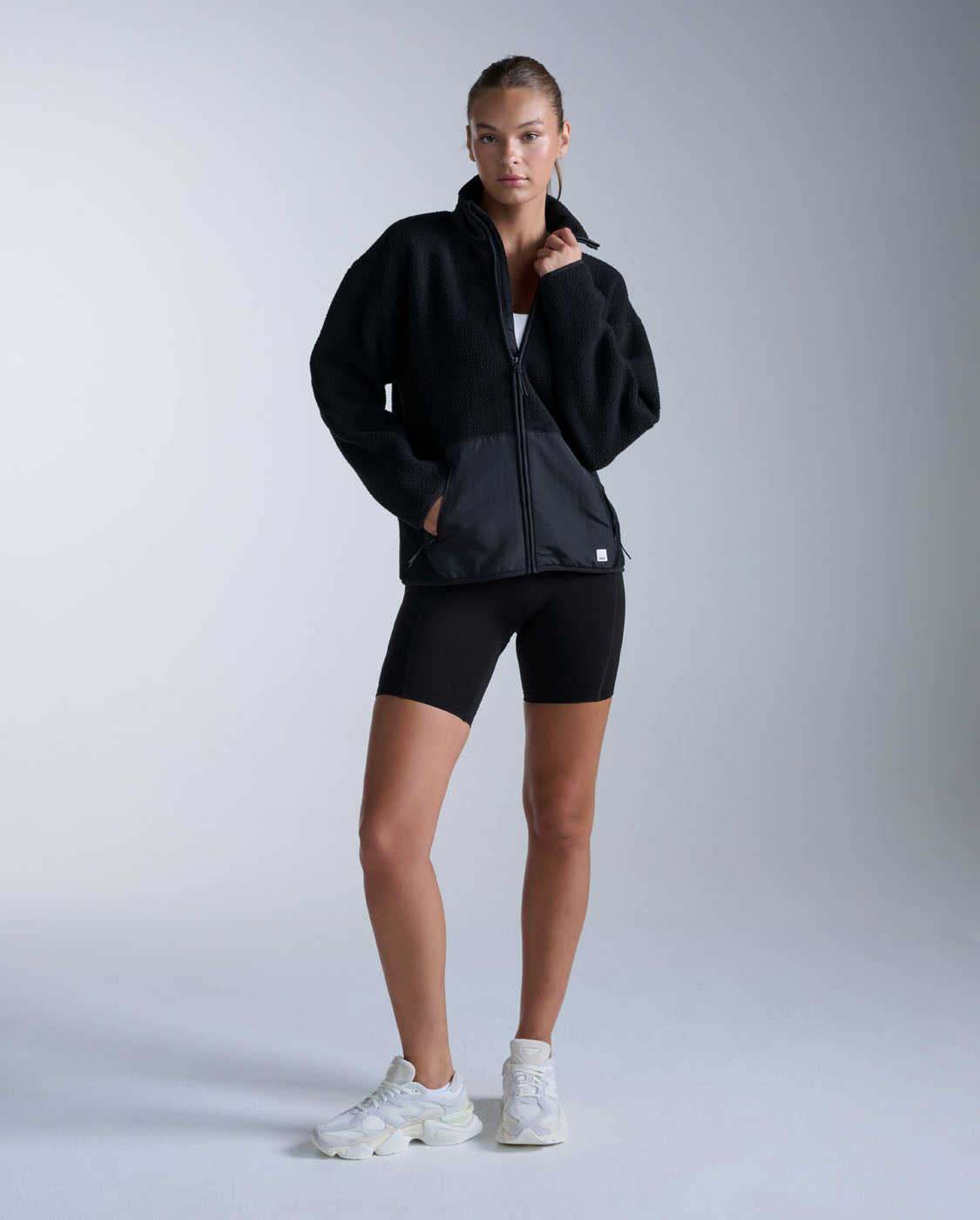 2xu-ignition-sherpa-zip-fleecejacke-black-black image 3