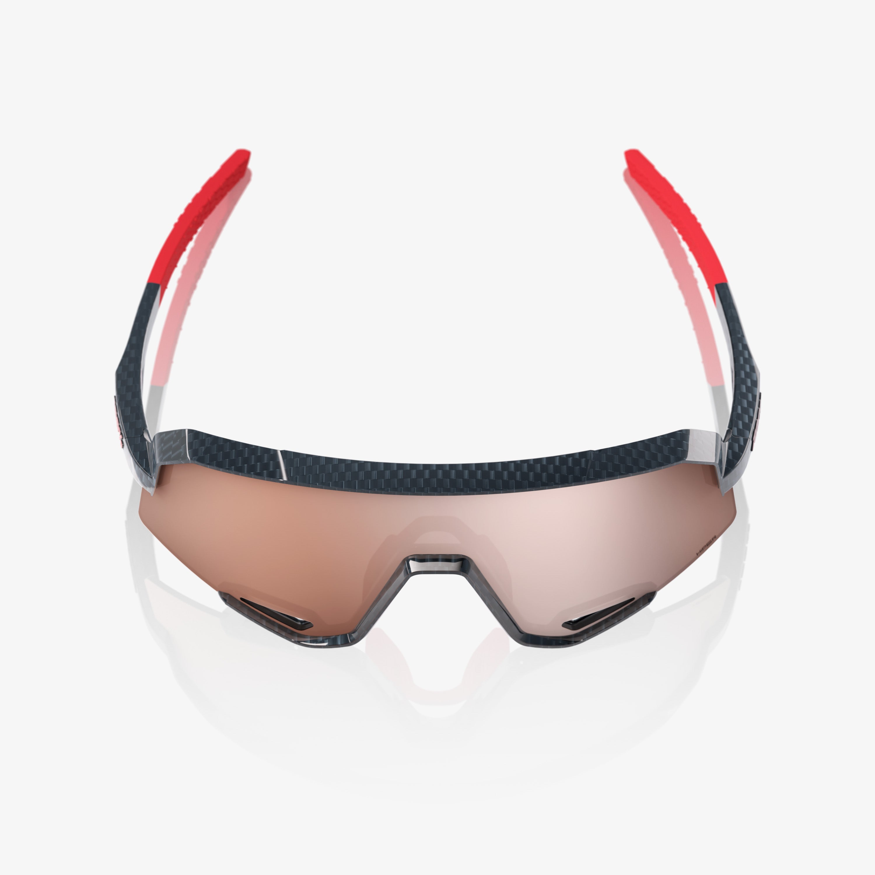 100-slendale-sonnenbrille-carbon-hiper-crimson-mirror image 3