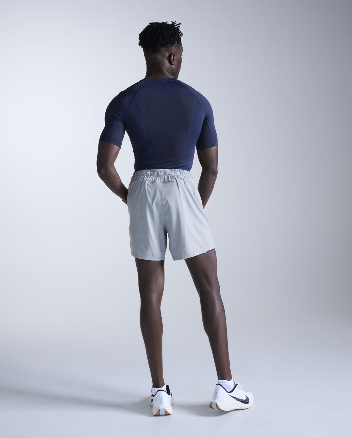 2xu-core-compression-short-sleeve-kompressionsshirt-navy-herren image 3