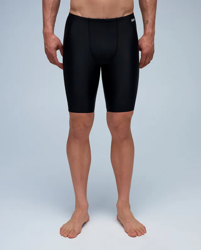 2xu-propel-jammer-schwimmhose-black-white-uv-schutz image 1