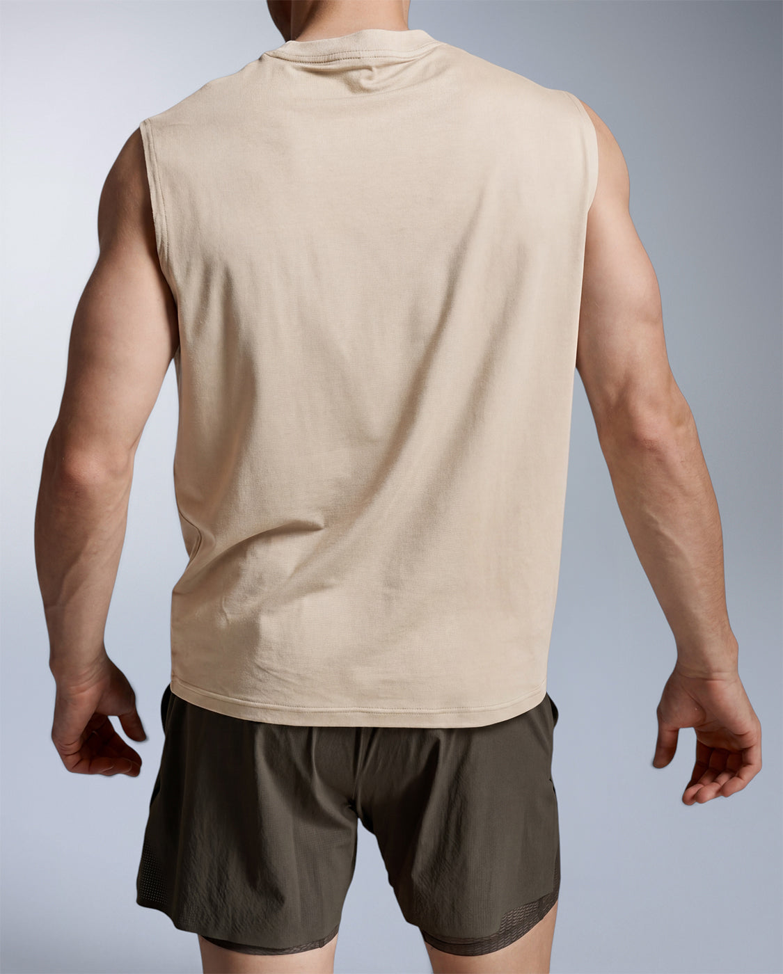 2xu-motion-oversized-tencel-tank-top-chalk-chalk image 3