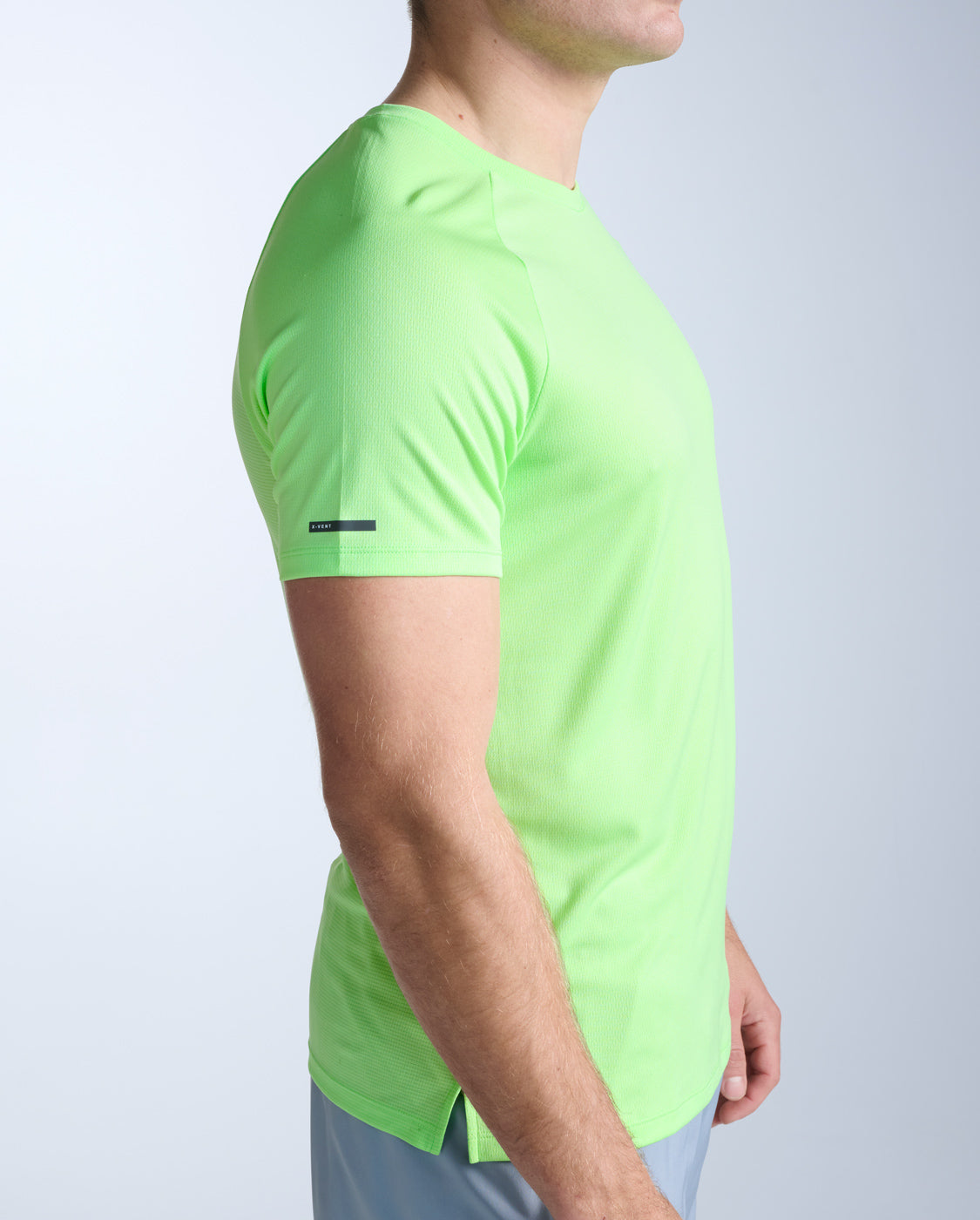 2xu-aero-tee-t-shirt-kurzarm-herren-lime-zest image 2