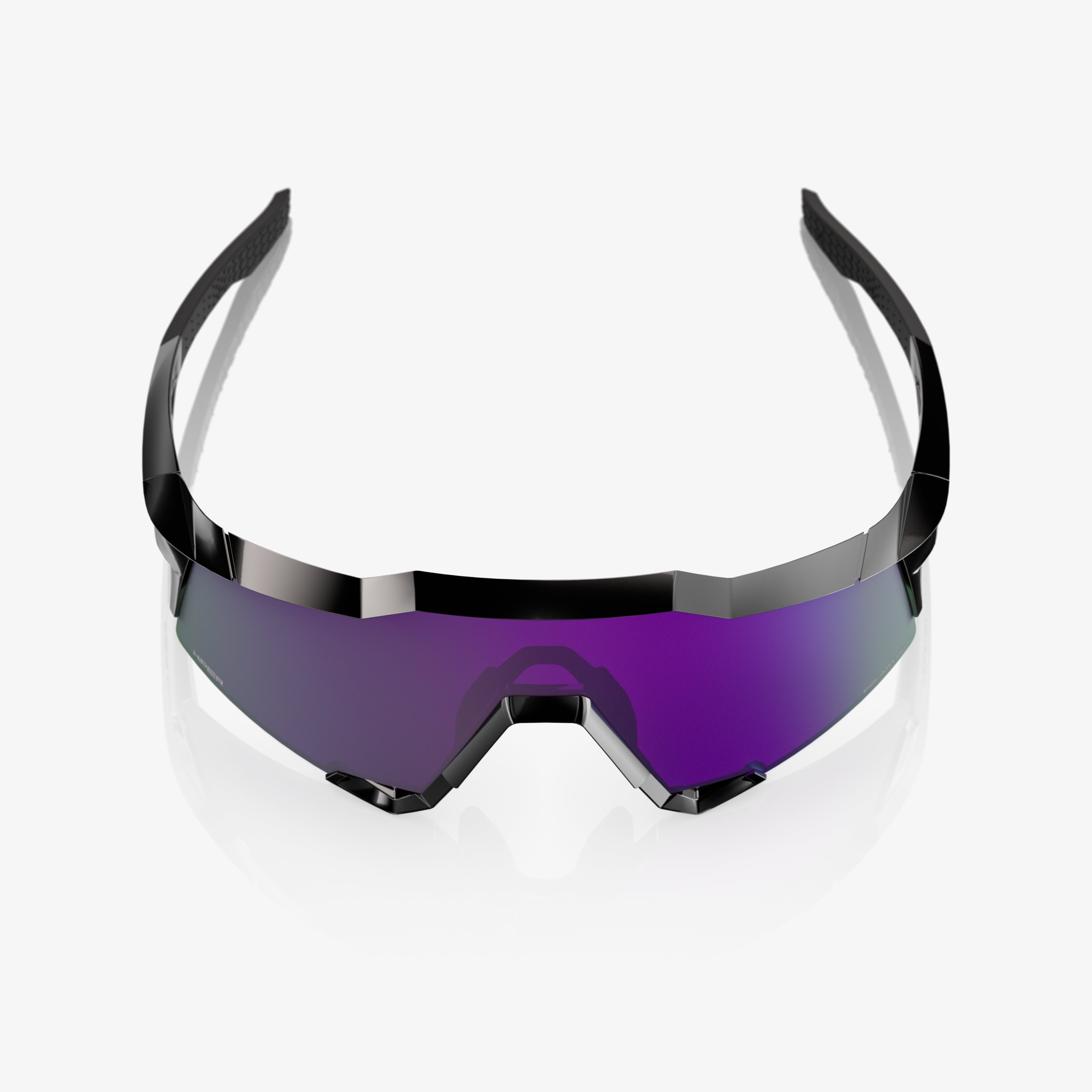 100-speedcraft-sonnenbrille-polished-black-hiper-lavender-mirror image 4