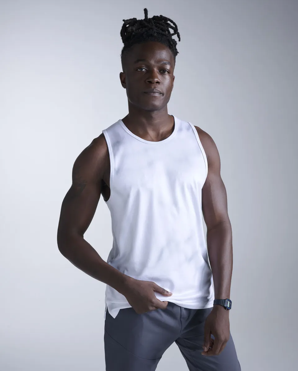 2xu-aero-tank-herren-lauf-top-smoke-blue image 1