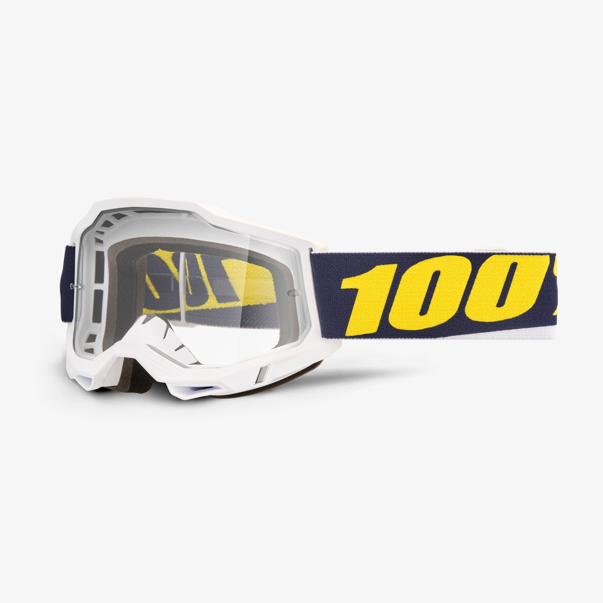 100-accuri-2-goggle-torc-motocross-brille-mirror-silver-klar image 2