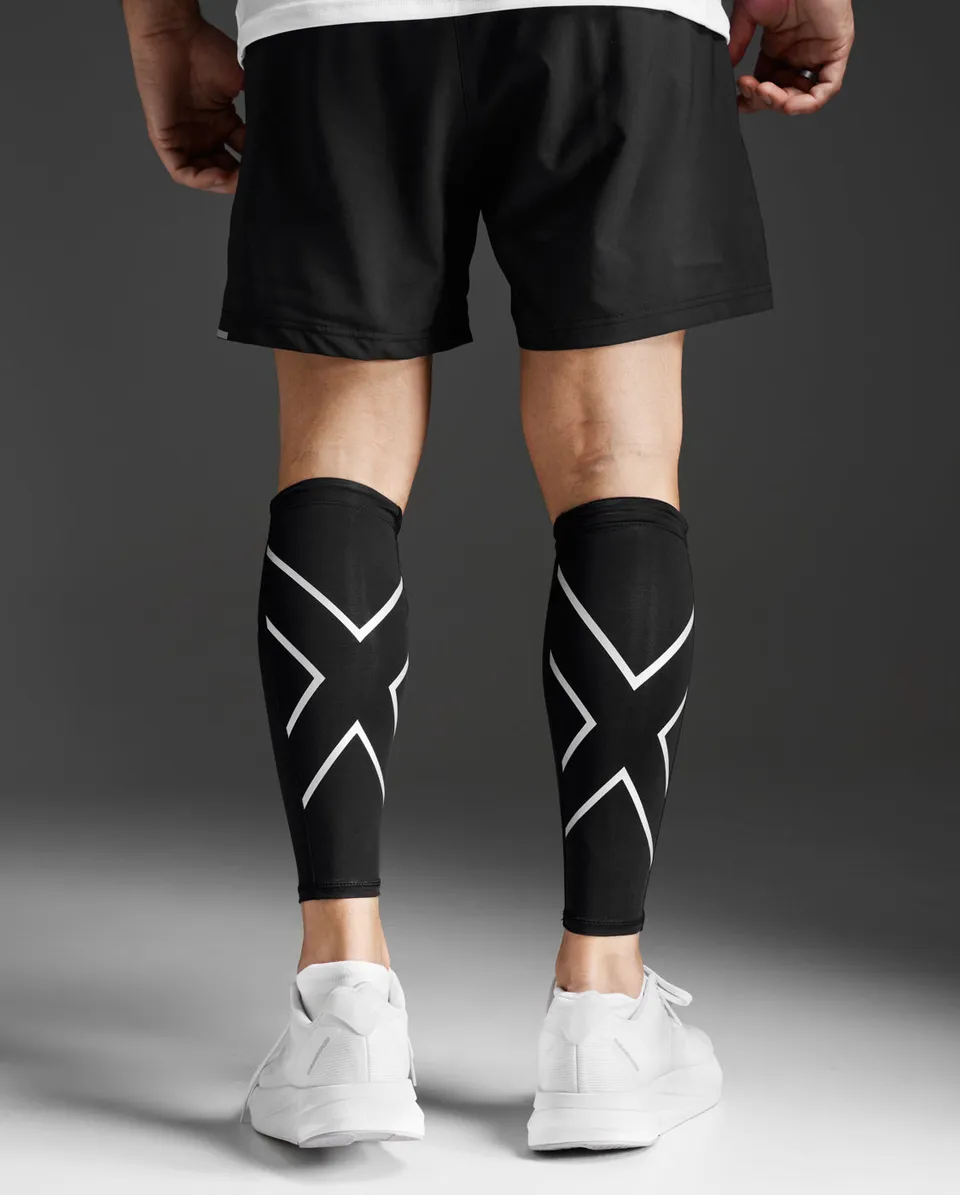 2xu-core-compression-calf-guards-waden-black-paar image 1