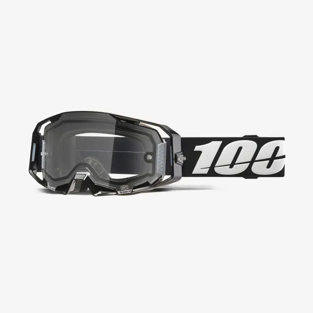 100-armatic-enduro-moto-brille-schwarz-clear-dual-pane image 1