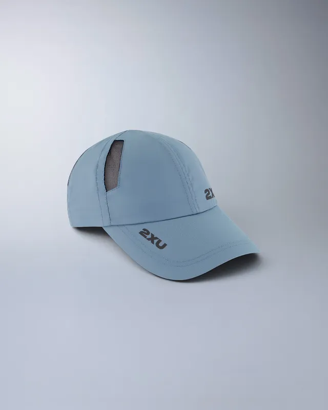 2xu-aero-run-cap-blue-shade-mesh-atmungsaktiv image 1