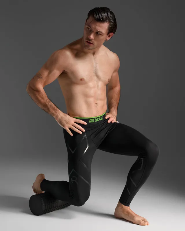 2xu-recovery-refresh-compression-tights-herren-schwarz image 1