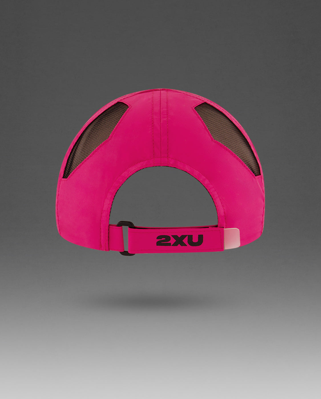 2xu-aero-run-cap-laufkappe-unisex-fuchsia-schwarz image 3