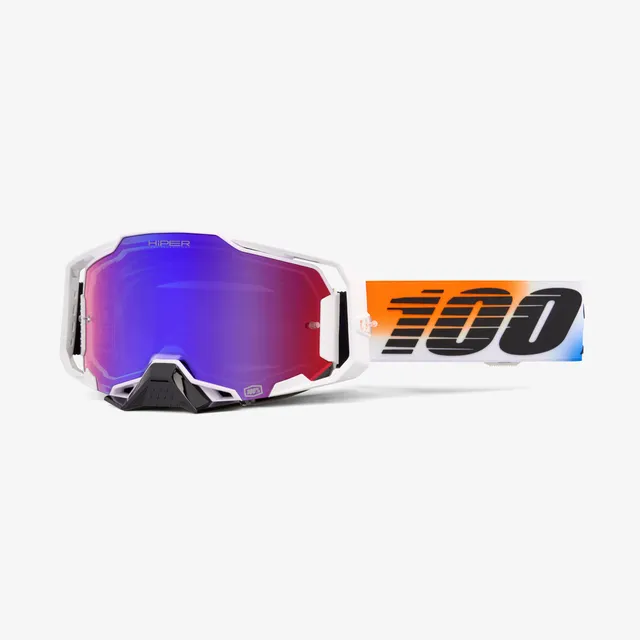 100-armega-united-motocross-brille-hiper-red-blue-mirror image 1