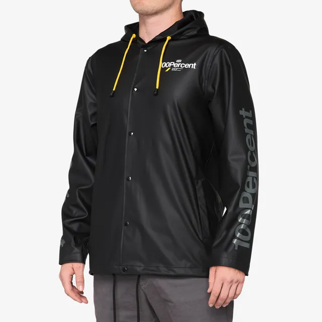 100-mala-snap-jacke-mit-kapuze-schwarz image 1