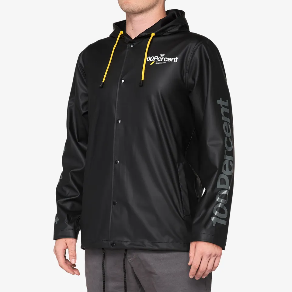 100-mala-snap-jacke-mit-kapuze-schwarz image 1