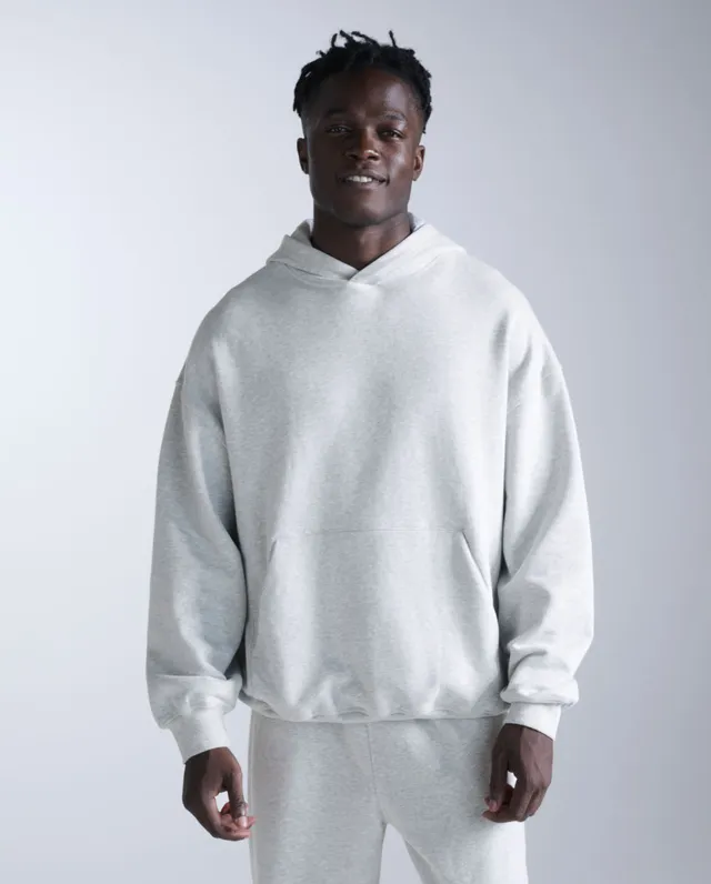 2xu-ez-oversized-organic-cotton-hoodie-grey-marle image 1