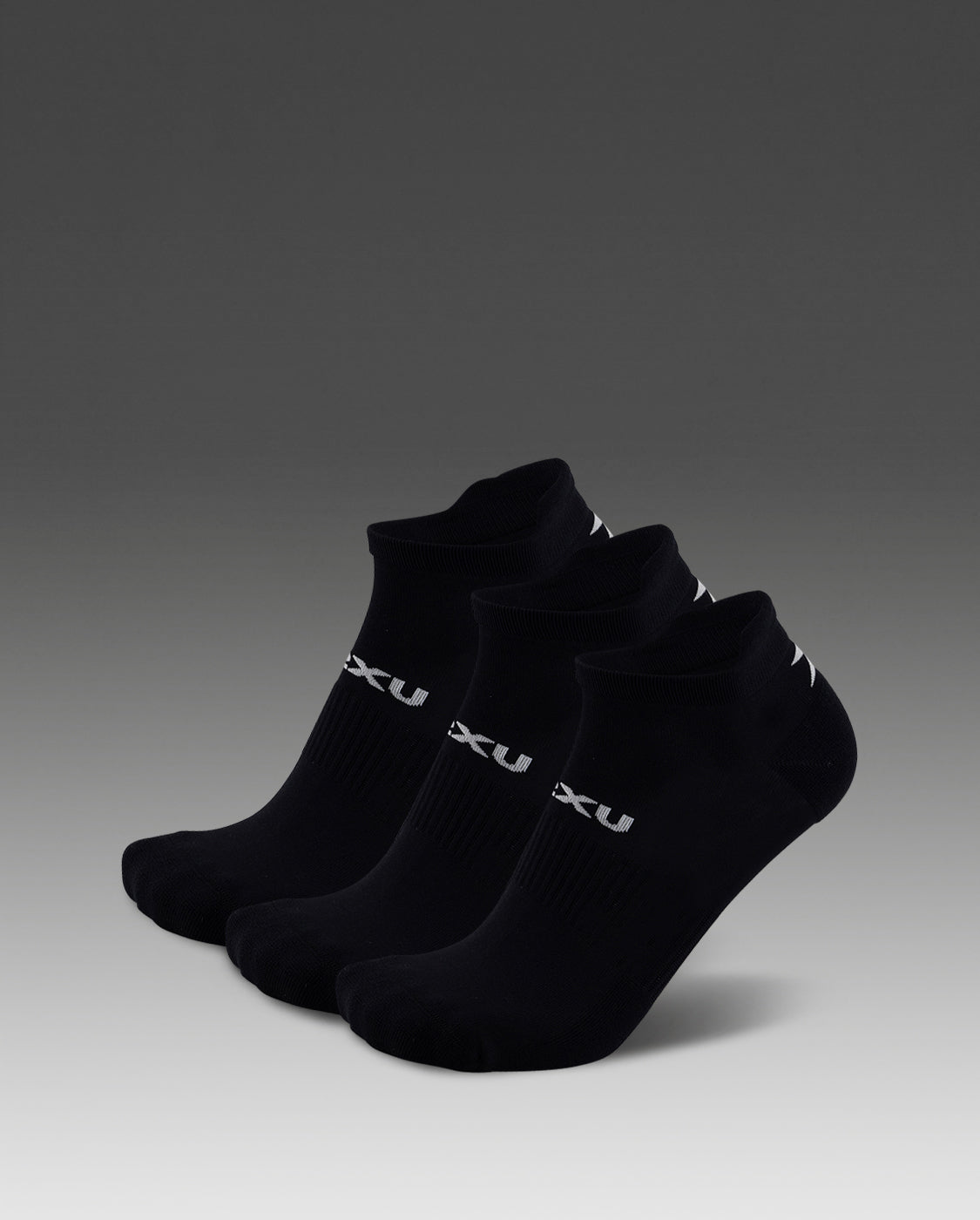2xu-24-7-ankle-socken-3-pack-schwarz-unisex image 1