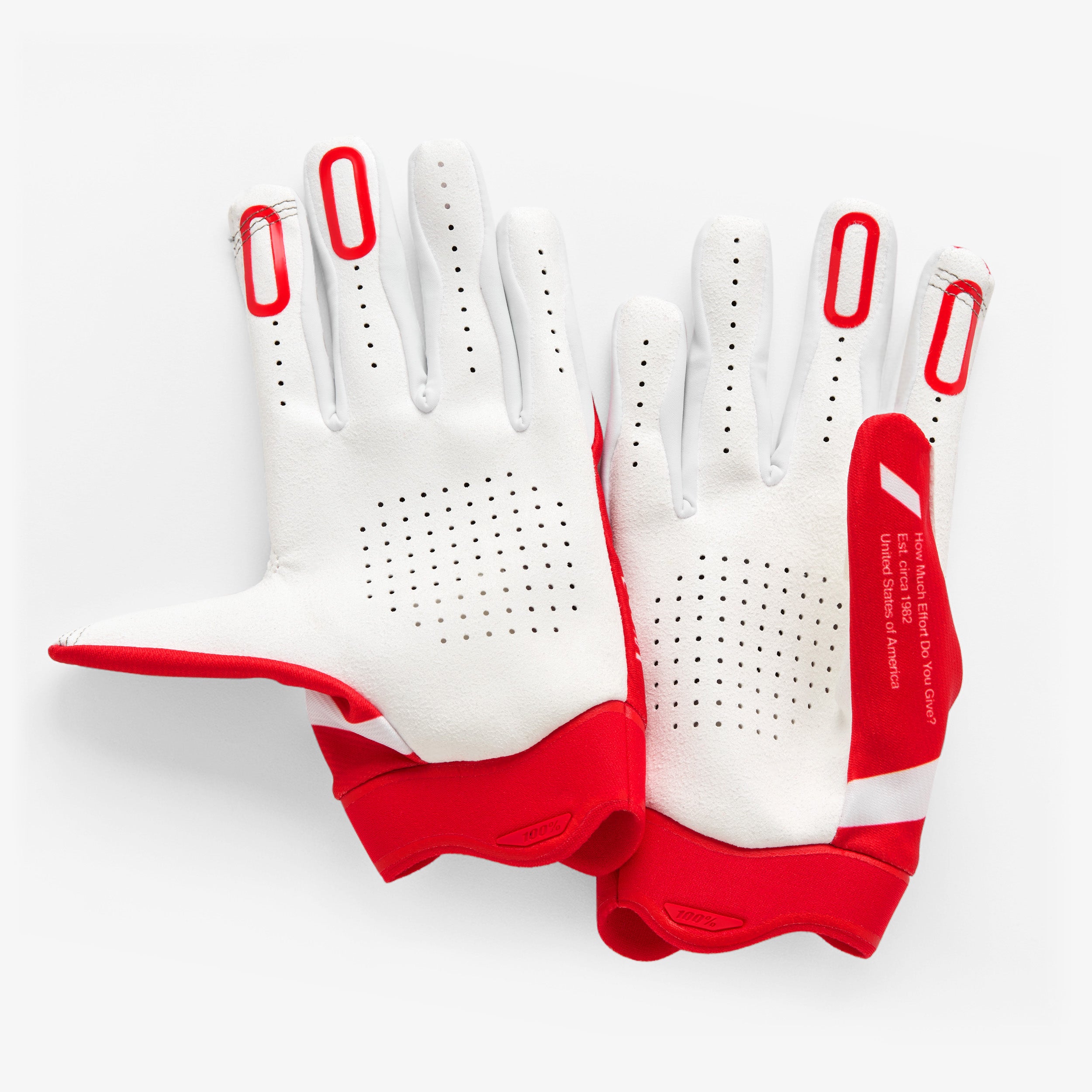 100-itrack-youth-handschuhe-rot-fahrradhandschuhe image 2