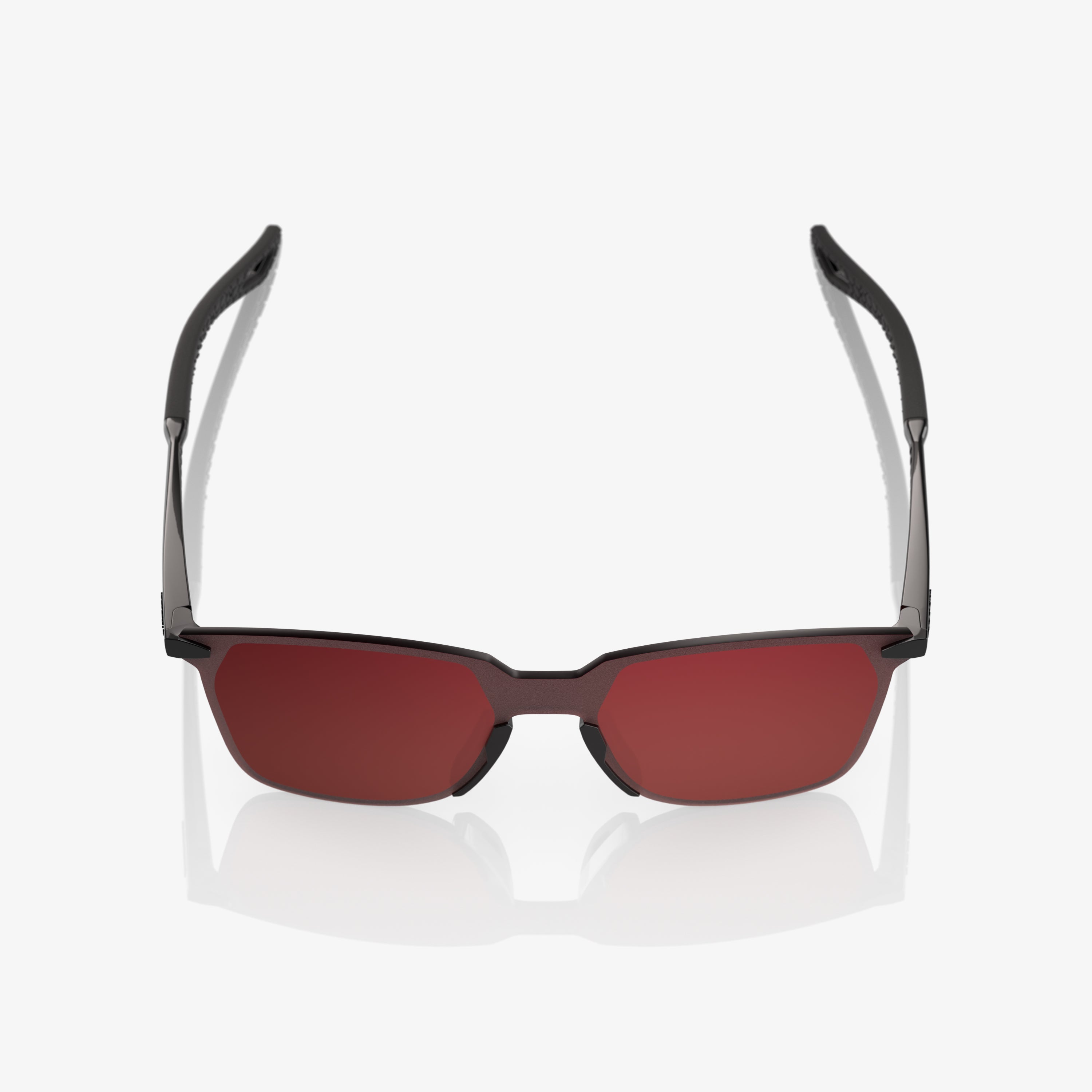 100-legere-square-polished-black-sonnenbrille-brown-red-gradient image 4