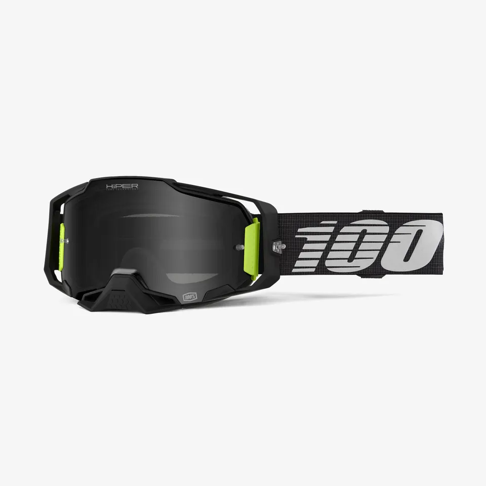 100-armega-tetsumi-motocrossbrille-black-hiper image 1