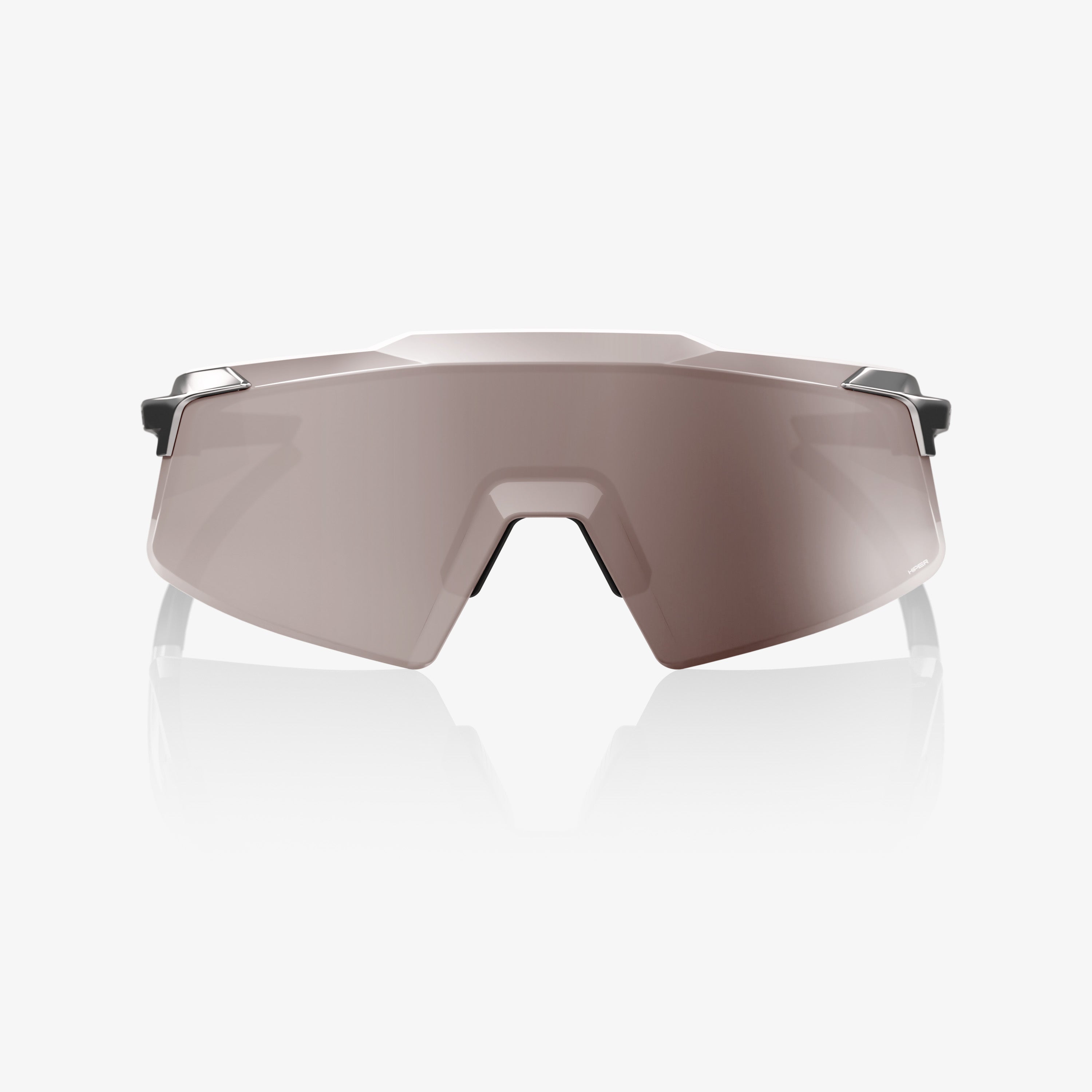 100-aerocraft-sportbrille-gloss-black-chrome-silber-verspiegelt image 2