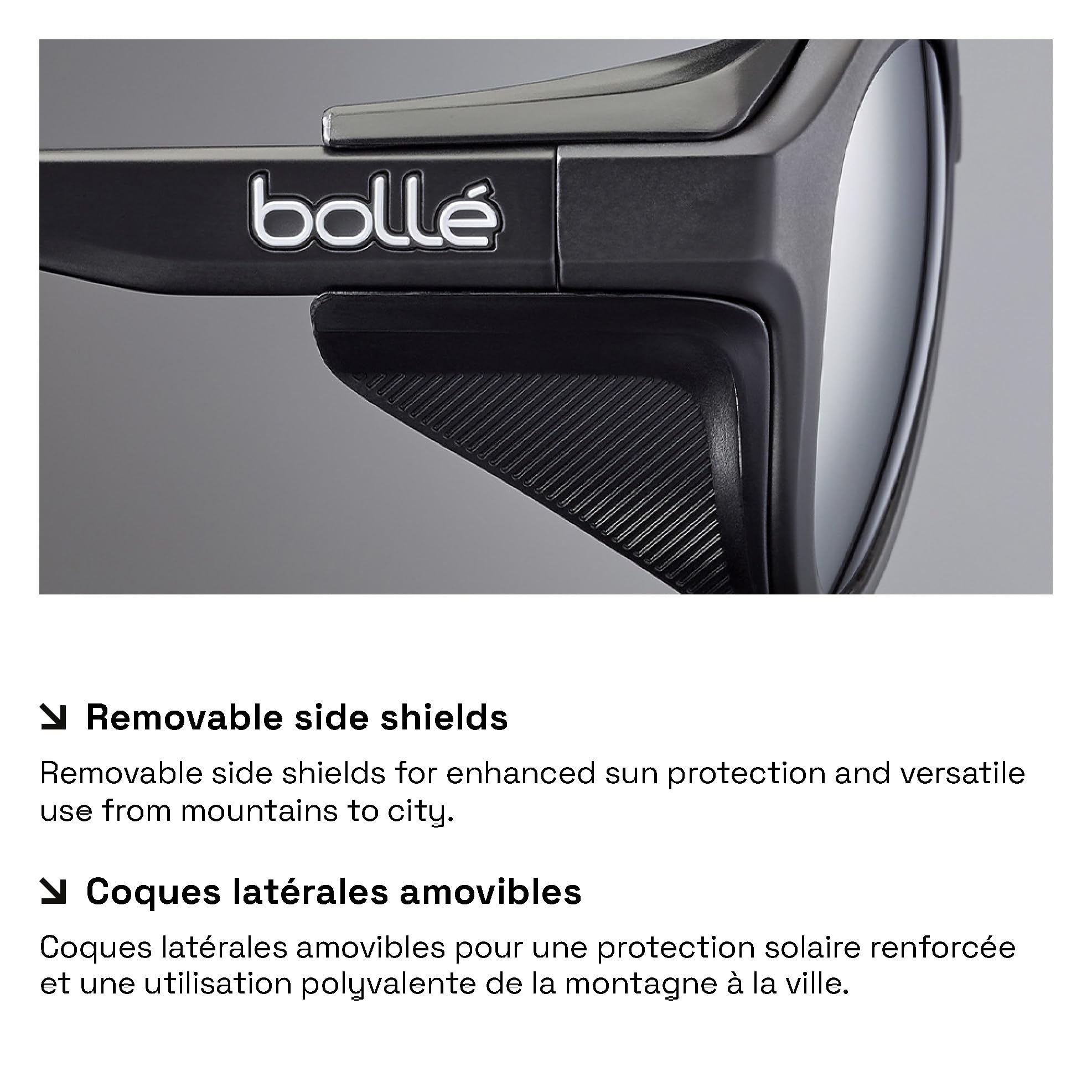 boll-ascender-sonnenbrille-grau-schwarz-seitenschutz image 4