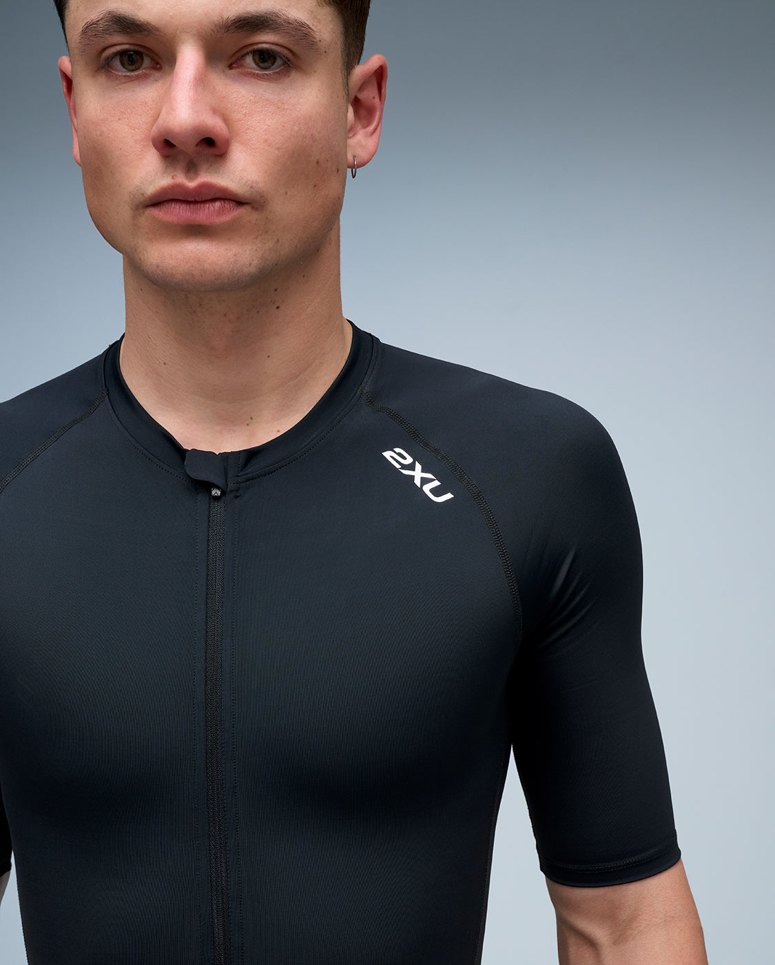 2xu-core-sleeved-trisuit-herren-schwarz-sprint-uv-schutz image 8