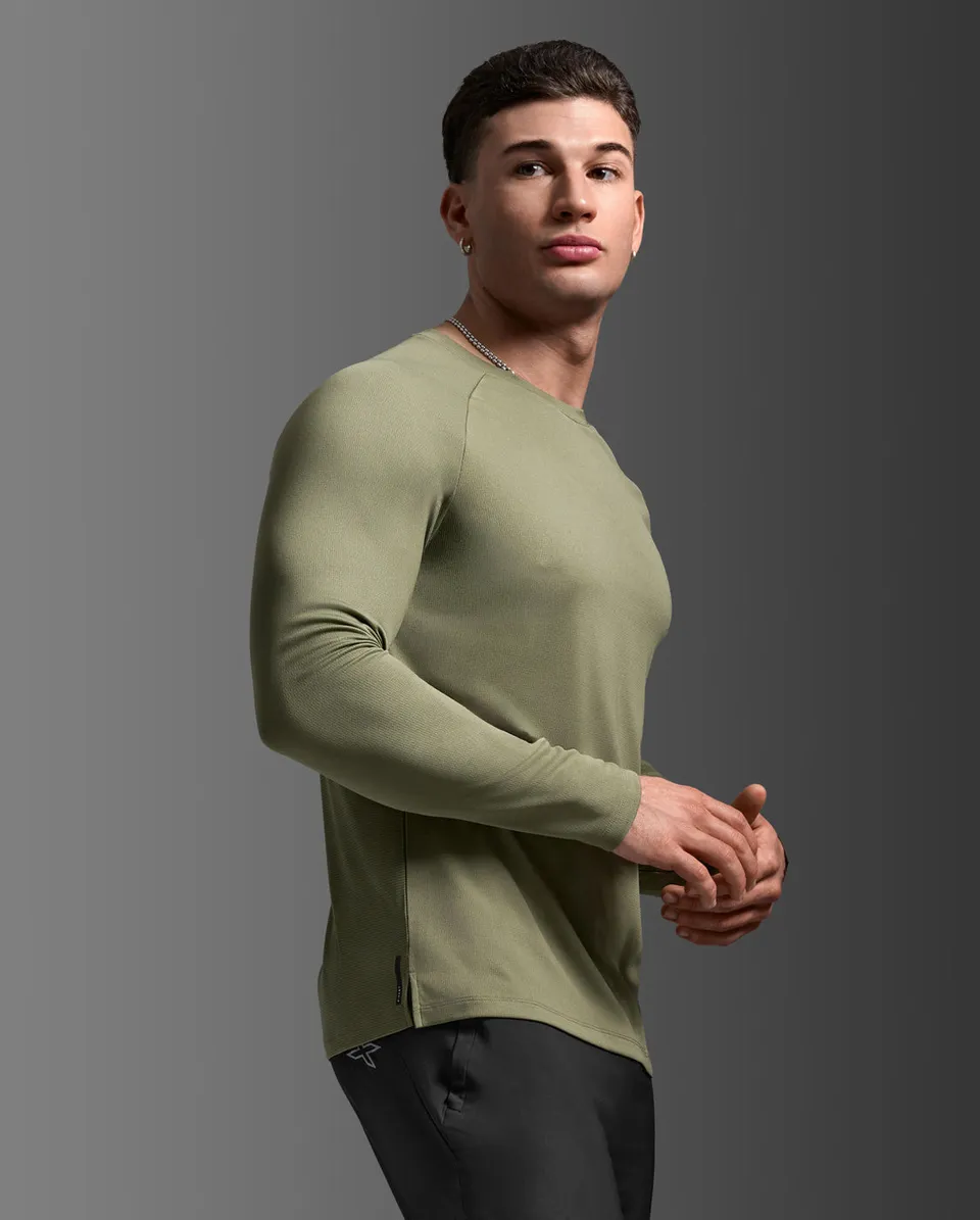 2xu-aero-long-sleeve-herren-langarmshirt-alpin image 1