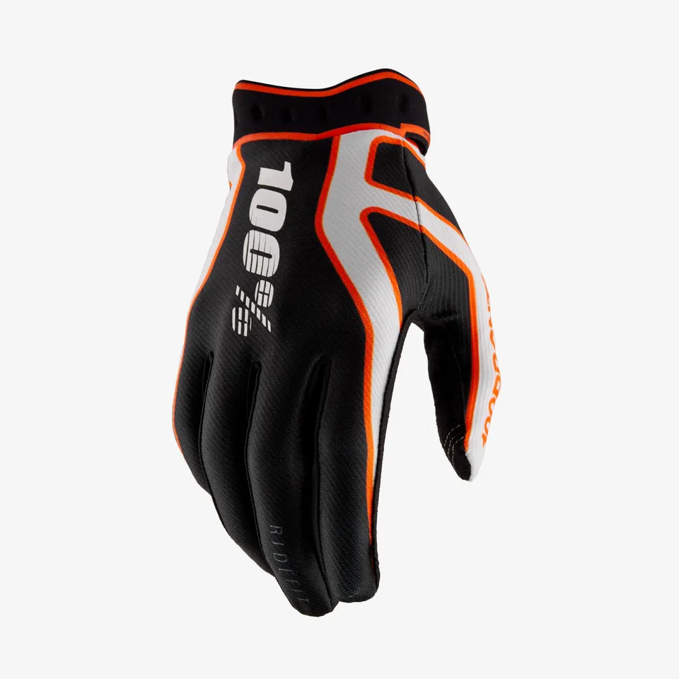 100-ridefit-handschuhe-grau-schwarz-mtb-moto image 1