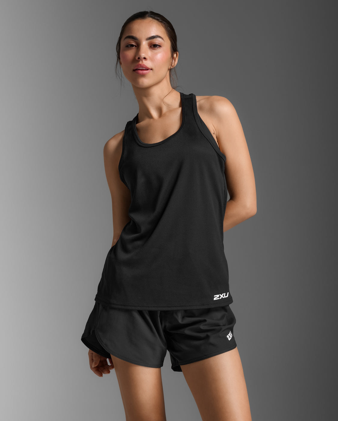 2xu-motion-aspire-singlet-damen-top-schwarz image 2