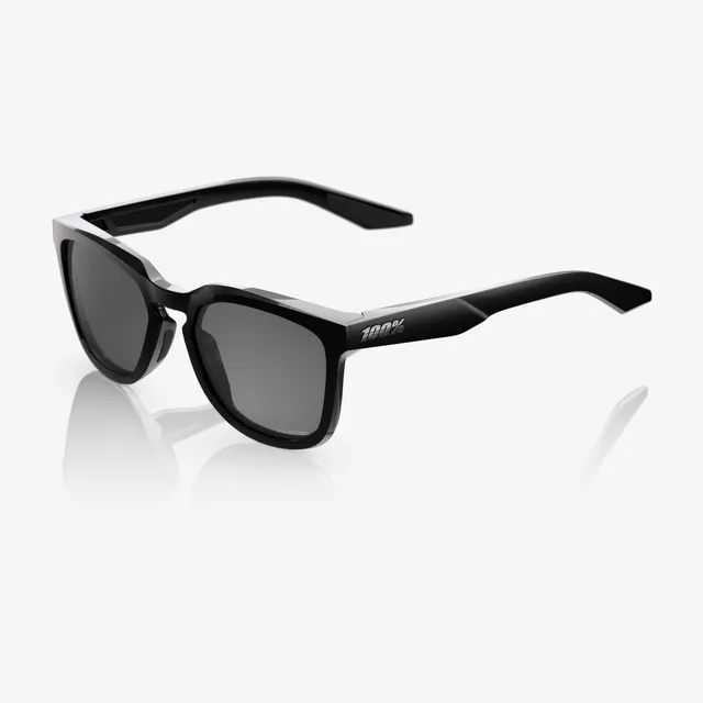100-hudson-sonnenbrille-polished-black-grau-polarisiert image 1