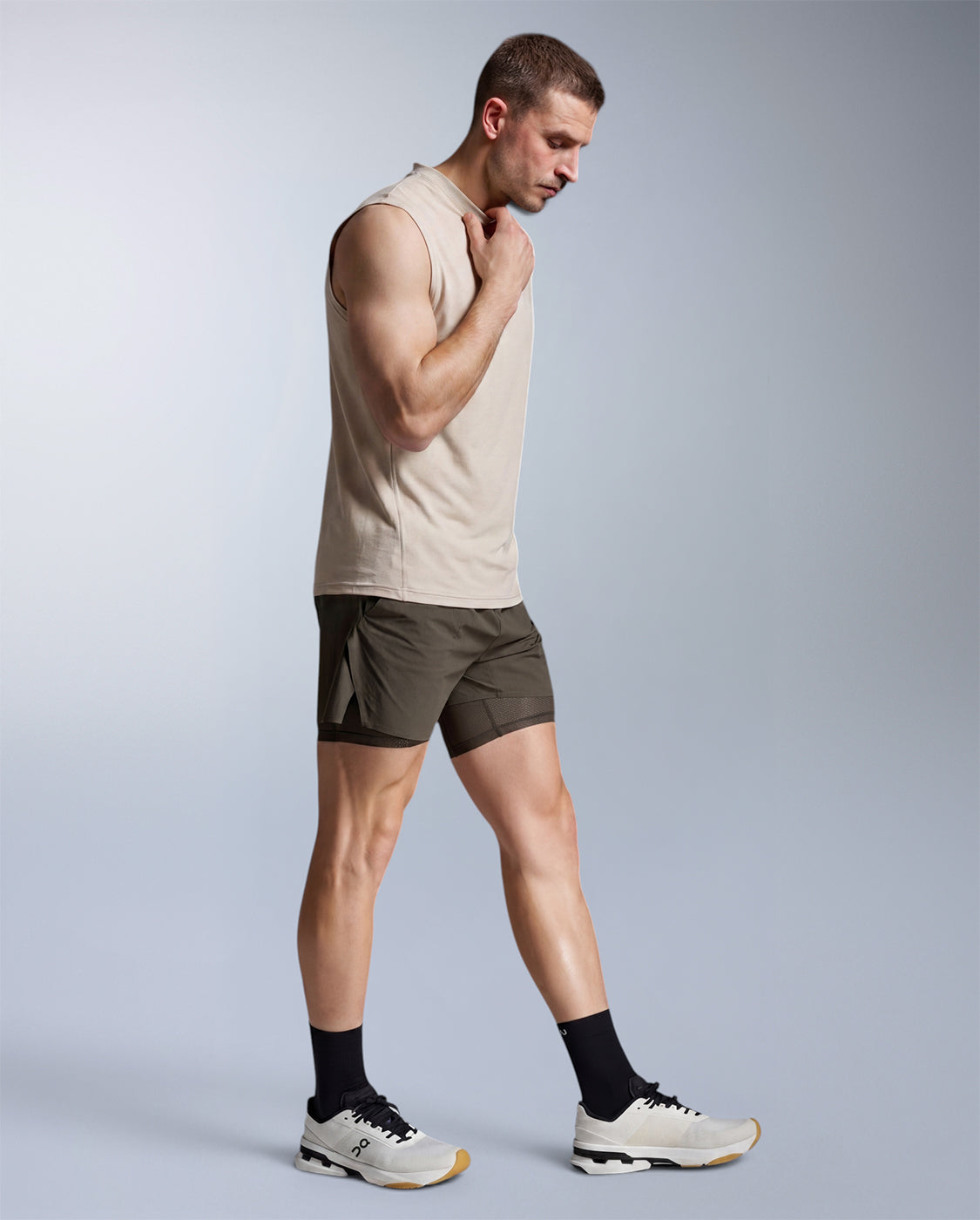 2xu-motion-oversized-tencel-tank-top-chalk-chalk image 5