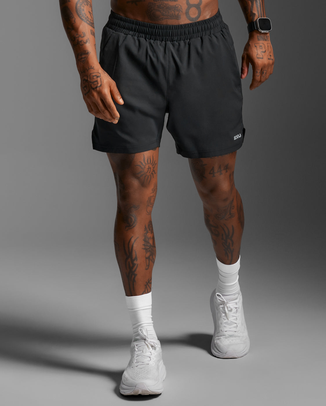 2xu-aero-5-inch-shorts-laufshorts-schwarz-herren-leicht image 5