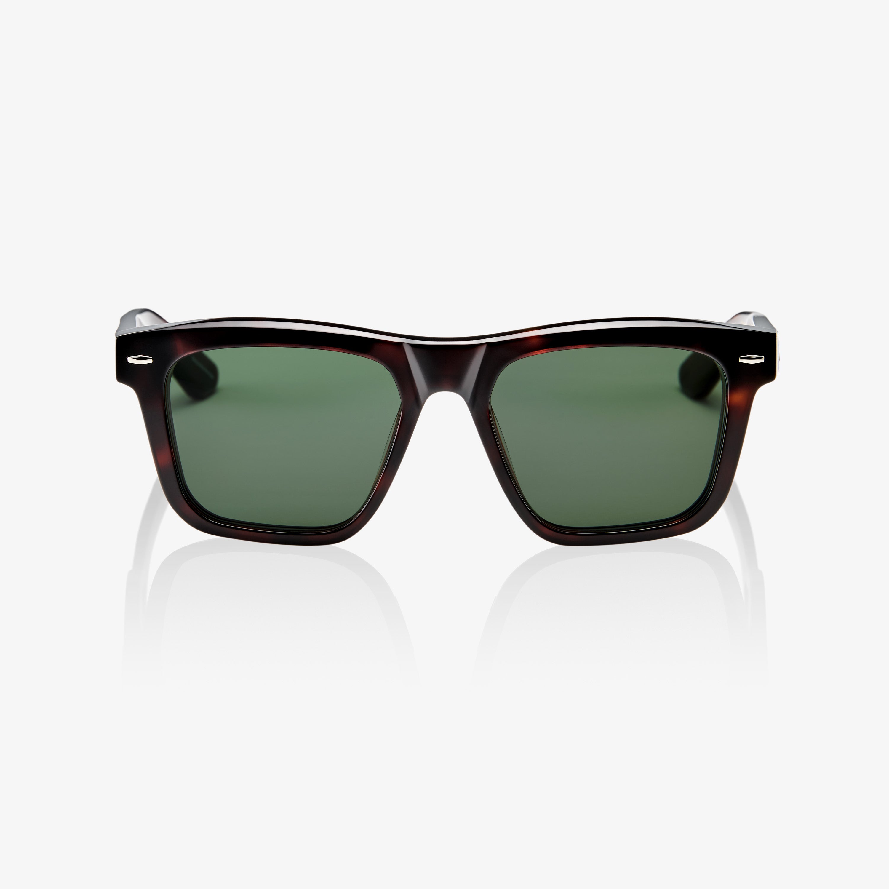 100-atsuta-sonnenbrille-polished-tortoise-grey-green image 2