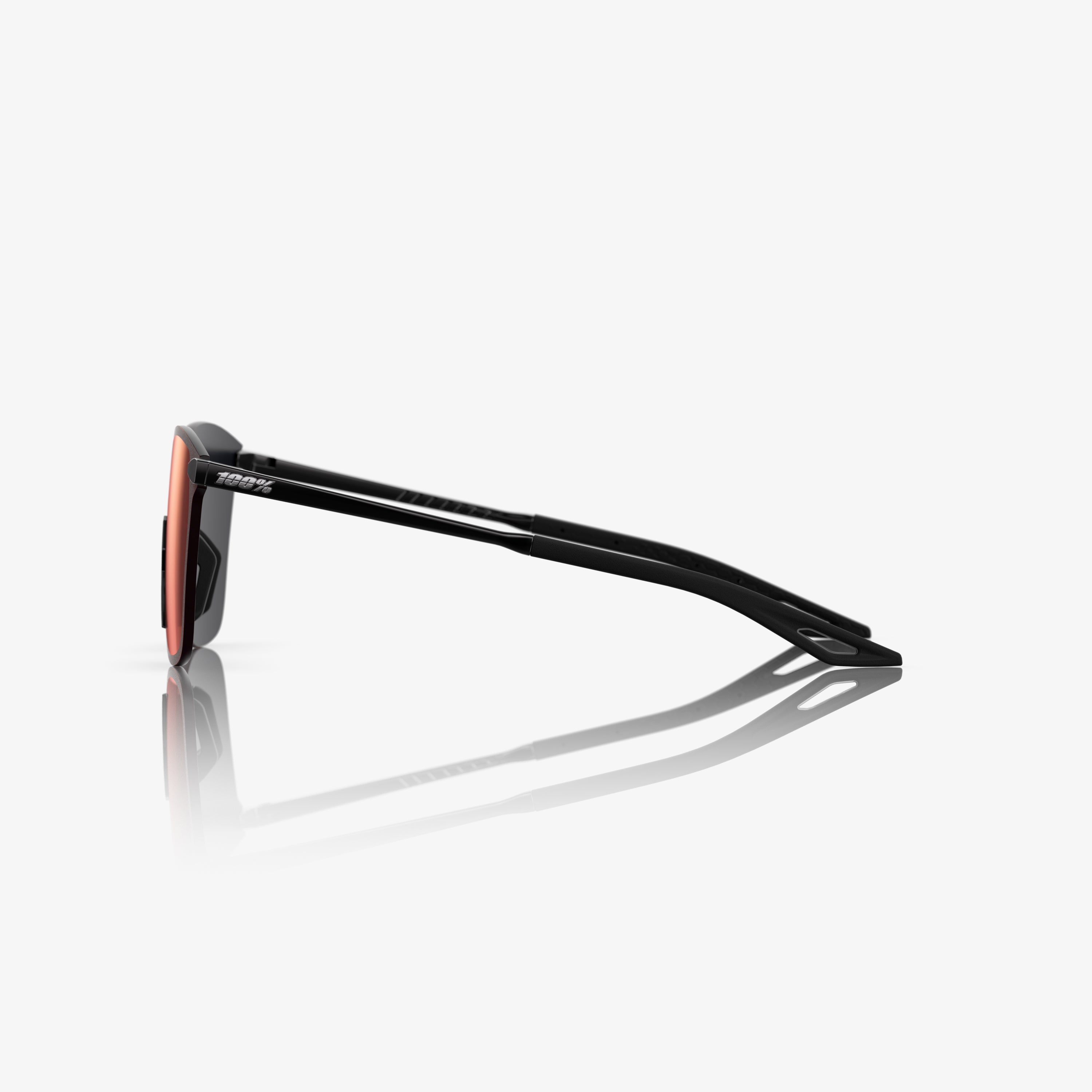 100-legere-square-polished-black-sonnenbrille-brown-red-gradient image 3