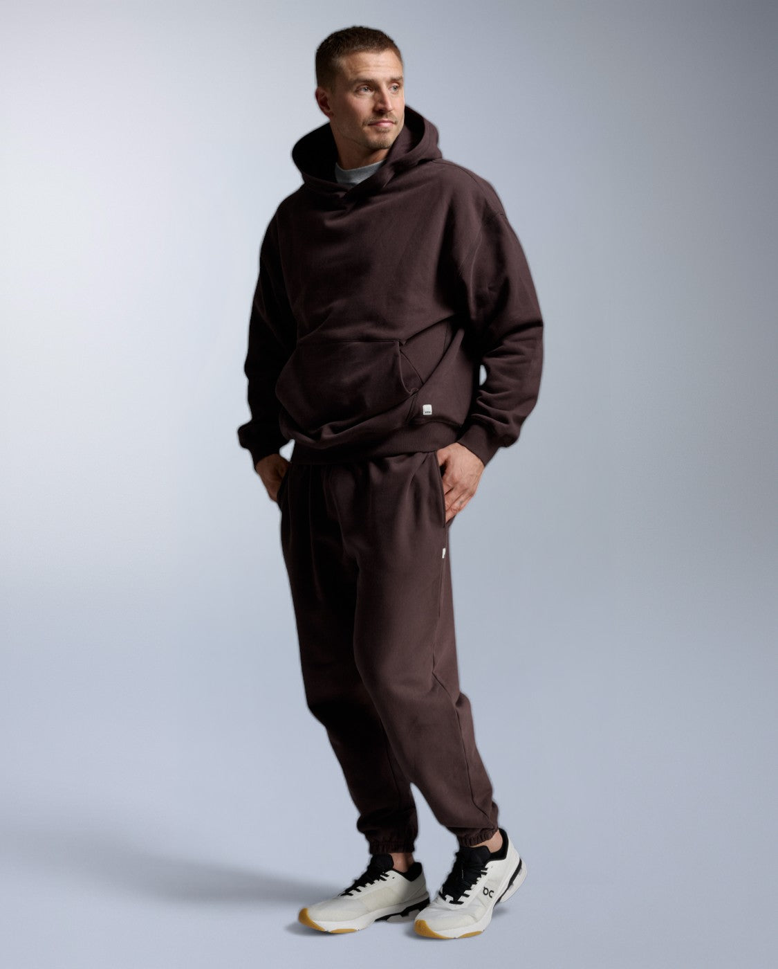 2xu-ez-oversized-organic-cotton-hoodie-bark-hoodie image 5