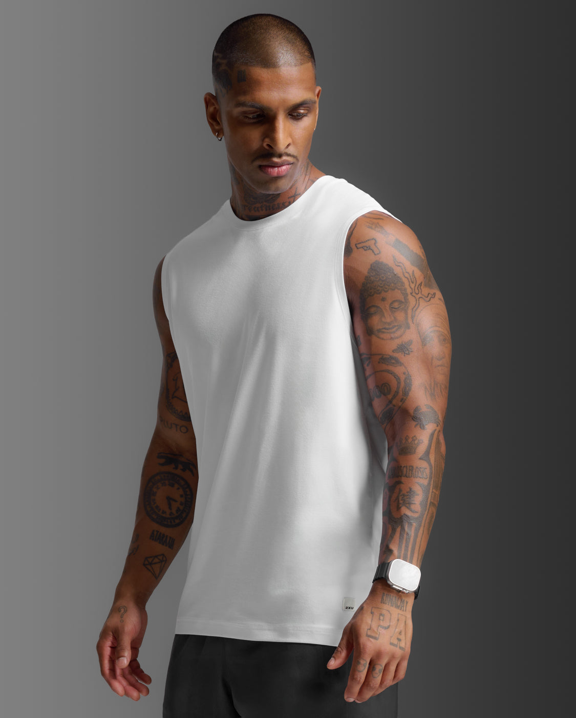 2xu-signature-tank-tr-gertop-herren-wei-training image 6