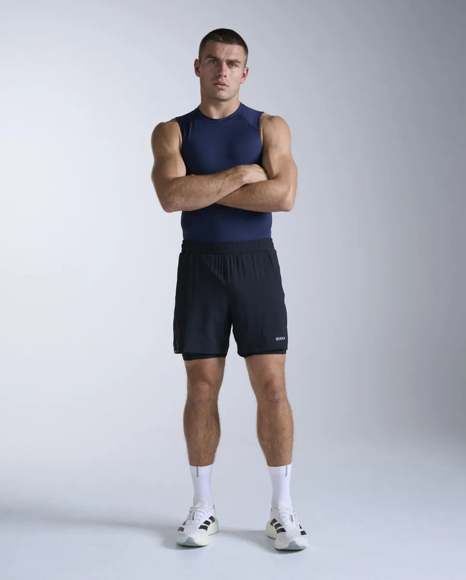 2xu-core-compression-sleeveless-top-herren-navy-rmellos image 1