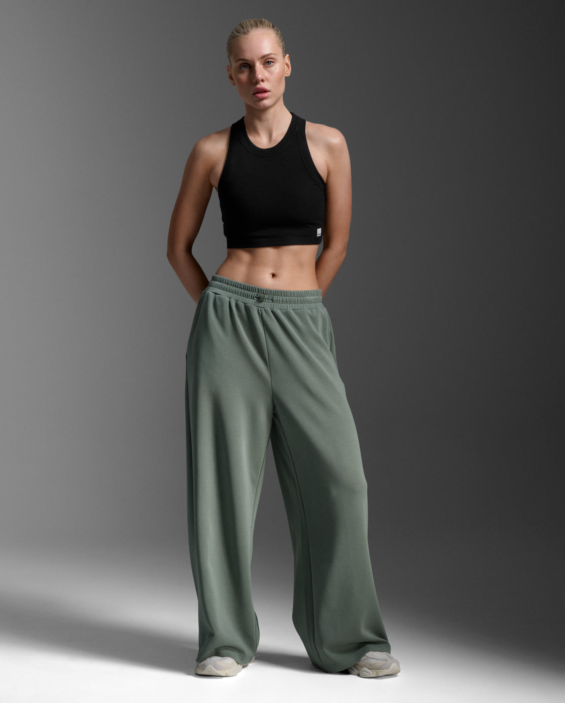 2xu-signature-wonderluxe-wide-leg-hose-damen-fern-modal image 4
